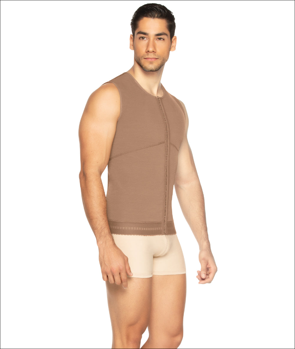 Post Op shapewear vest for men - C9006 – EQUILIBRIUM
