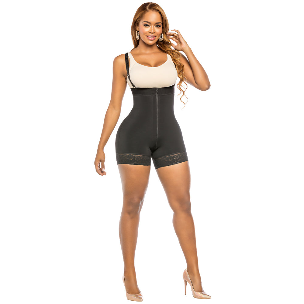 Equilibrium Firm Compression Girdle - Panty Style with Bra