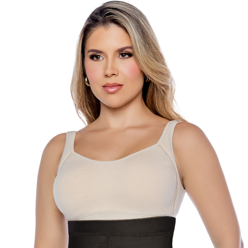 New invisible Booty boosting shapewear high waist short - Strapless - C4437 - front