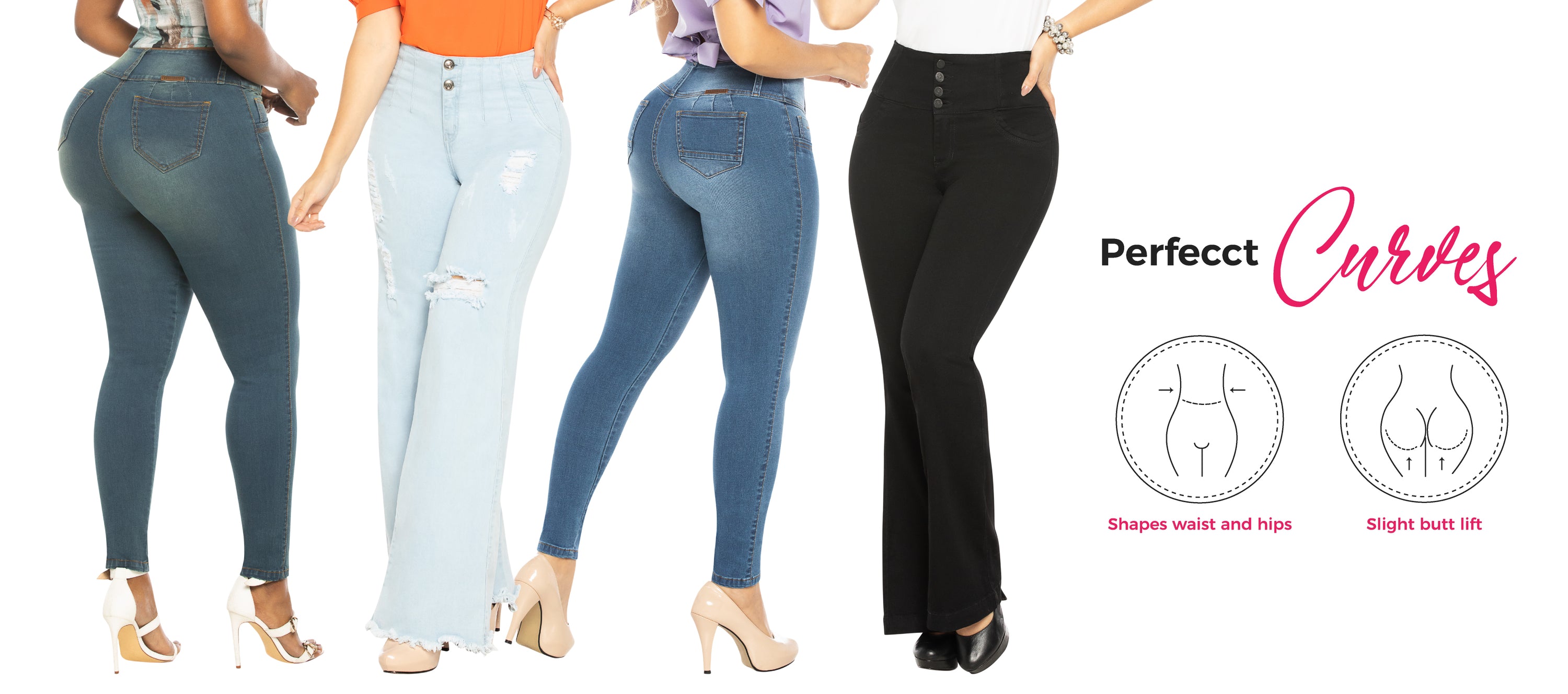 Equilibrium Colombian Body Shapers & Women Jeans. Shapewear Girdles –  EQUILIBRIUM