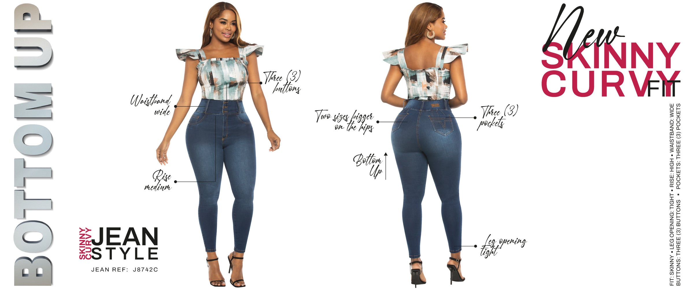 Curvy BBL Jeans Equilibrum