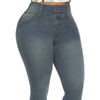 Classic Skinny Curvy BBL Jeans for women - J88312C