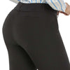 Women's Modern Midrise Bootcut Black Pant - Pant01_Black