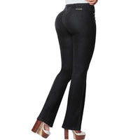 Bootcut Black Jean for women - J8305B