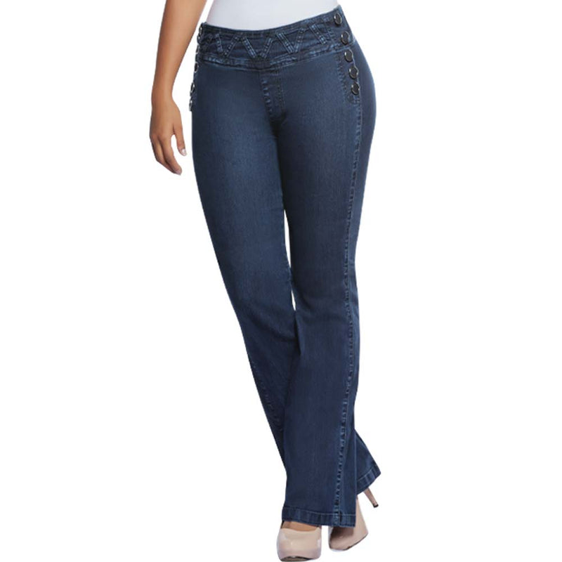 Bootcut Blue Jean for women - J8305