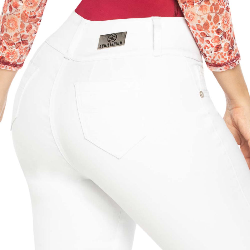 Classic Skinny White Jean for women - J8742W