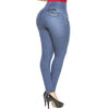 High Wide Waist Skinny Blue Jean for women - J8912