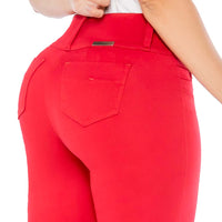 Skinny Red Jean for women - J8838R