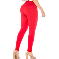 Skinny Red Jean for women - J8838R