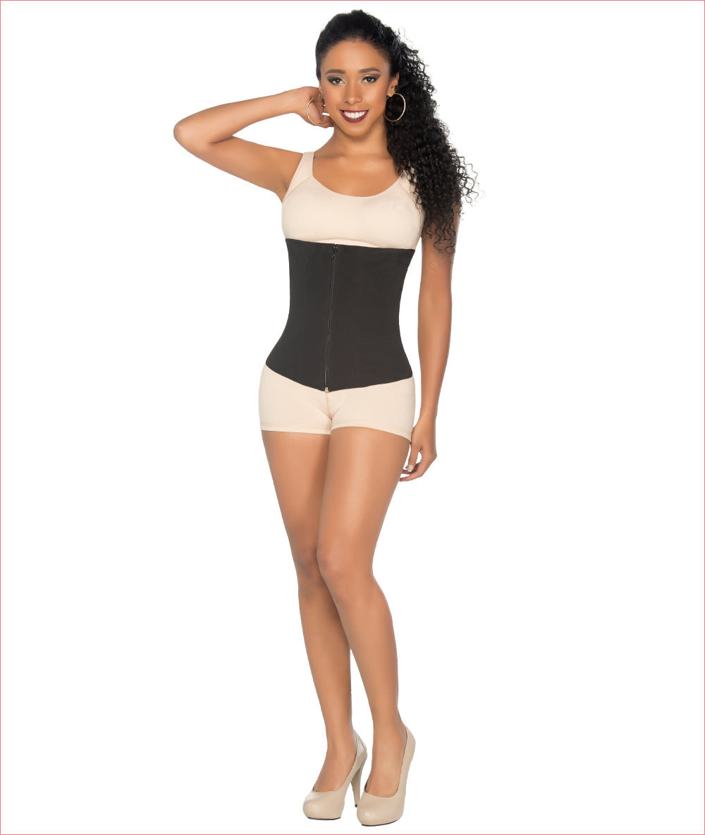 Equilibrium Post OP Compression Garment Open Bust Mid Thigh