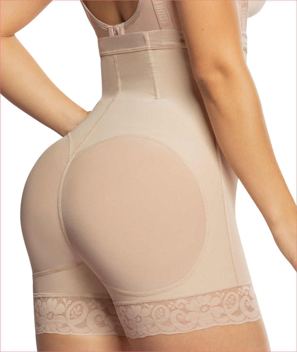 Butt-Lifter Shapewear Shorts Faja Tummy Control Strapless Fajas Salome 0218