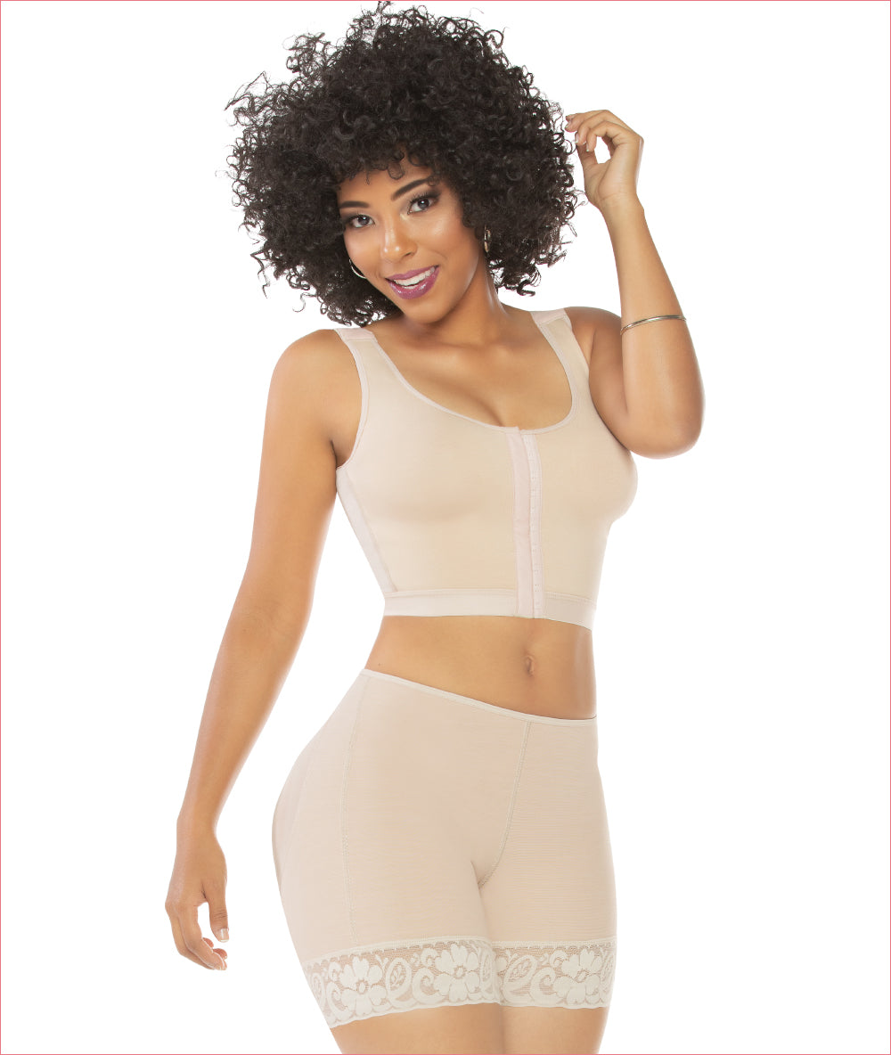 Post op Strapless Body Shapwear with Butt Lifter –