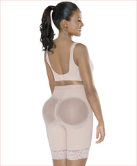 Booty boosting shapewear butt lifter mid thigh - C4141