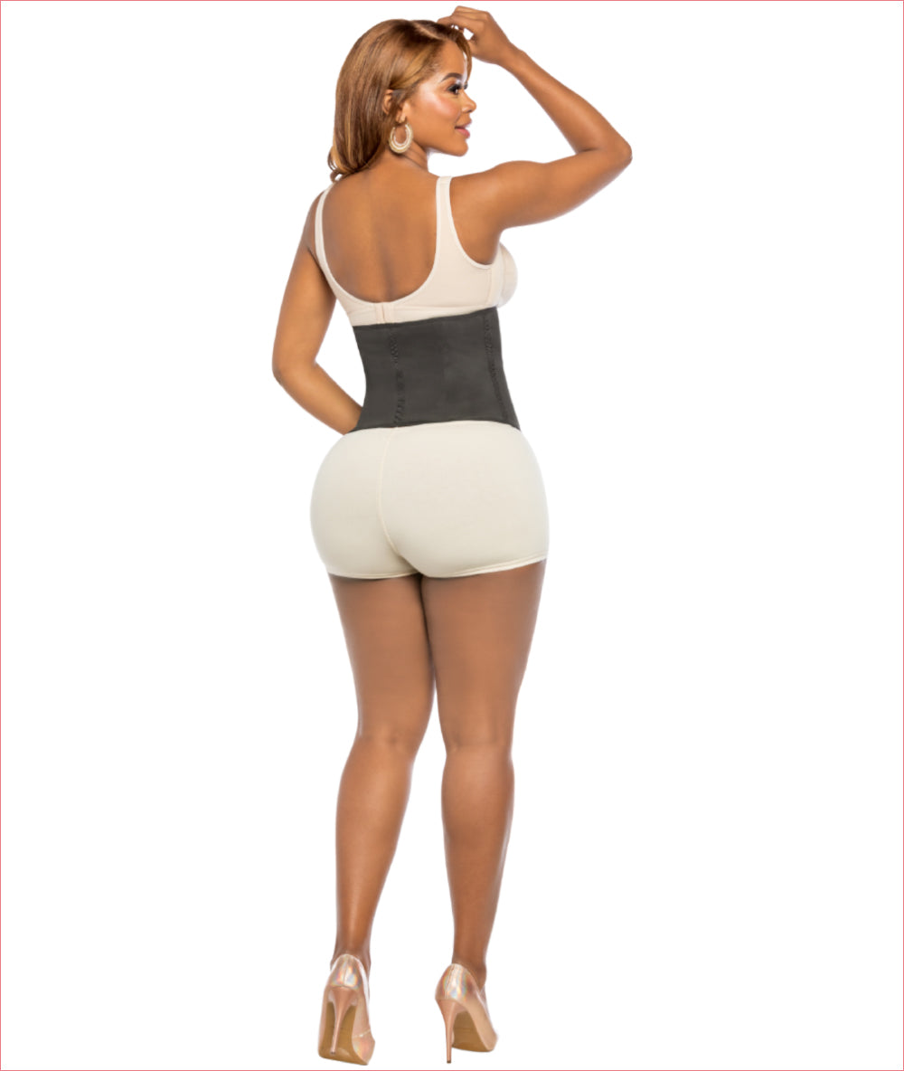 Short torso latex waist trainer sale