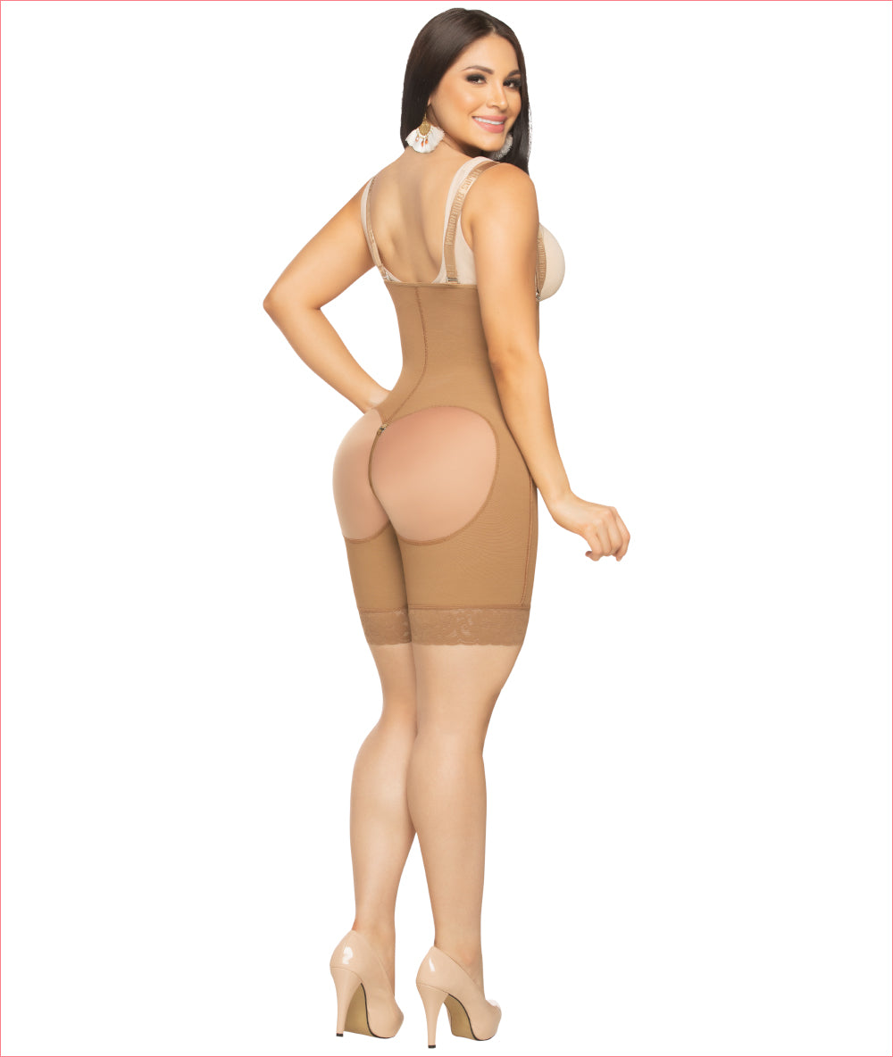 Plus Size Latex Women's Body Shaper Slimming Underwear Post