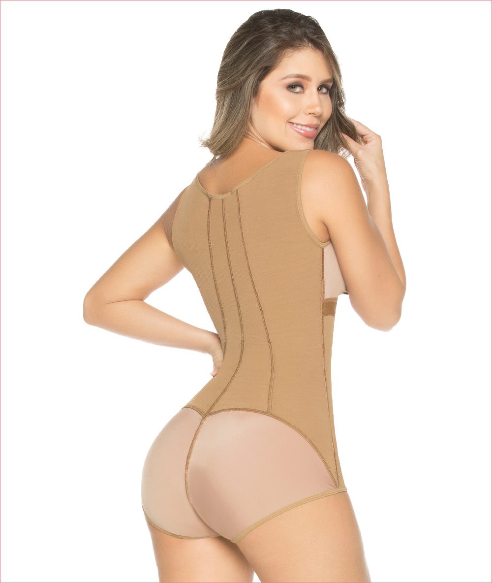 Panty Bodysuit Shapewear with Built-in Bra | Postpartum and Daily Use