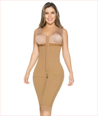 Post Op One piece Girdle with Built in Bra - C9020