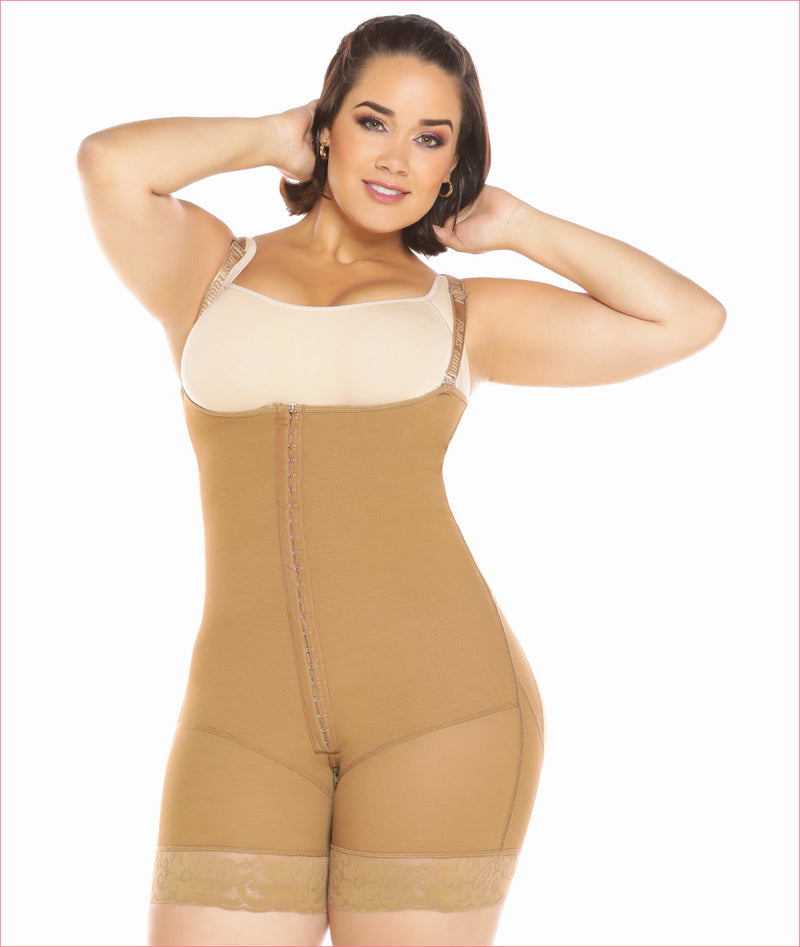 Colombian Compression Girdle For Women High Double Garment, Abdomen  Control, Tummy Adjustable, With Under Eye Surgery Closure From Tnjzm,  $40.01