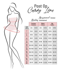Post Op Curvy High-Back Recovery Garment - C9023