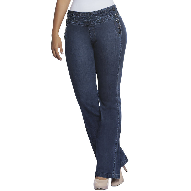 Bootcut Blue Jean for women - J8305