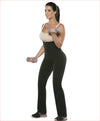 Sport pants plus waist trainer all in one - Straight leg style D6000