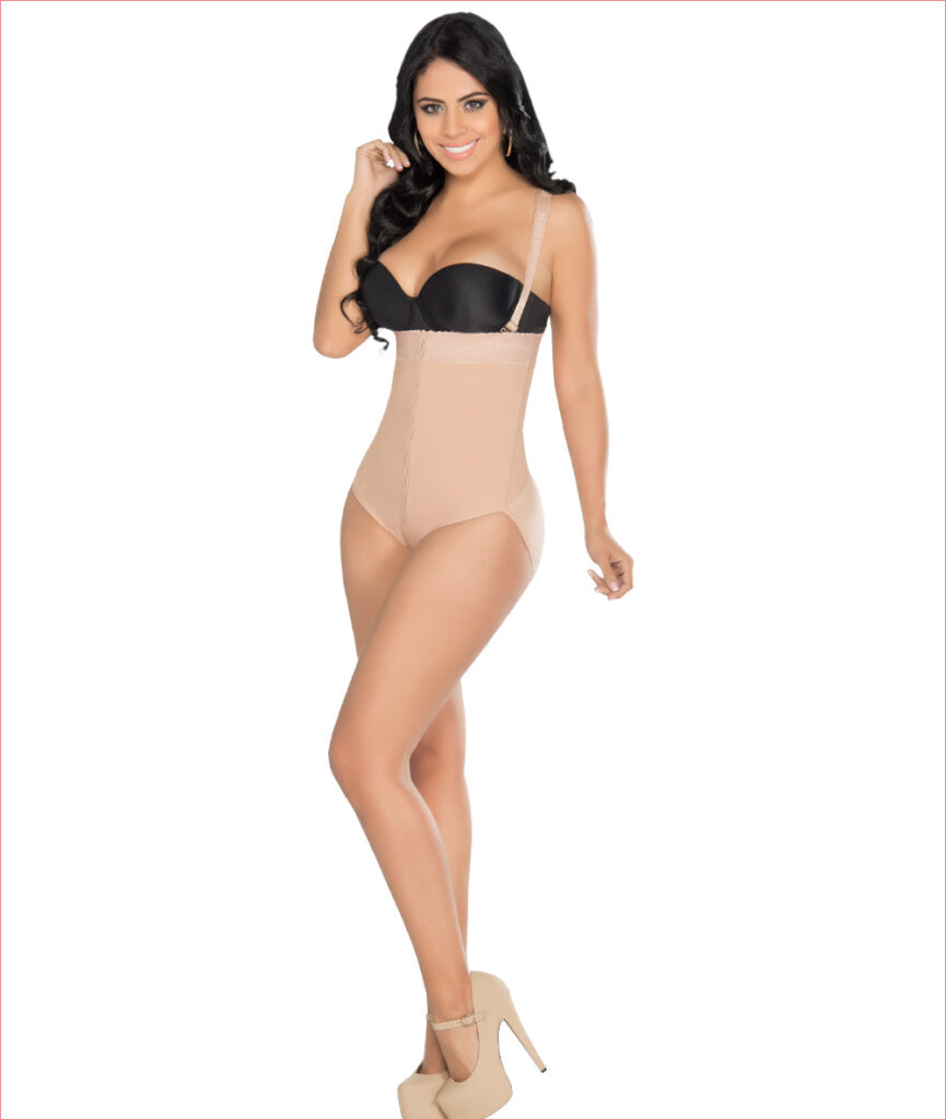 Firm compression strapless girdle - Panty style Bodysuit - Strapless
