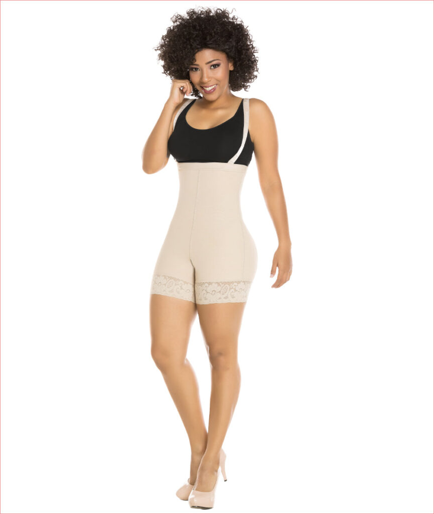 Booty boosting shapewear high waist short - Strapless
