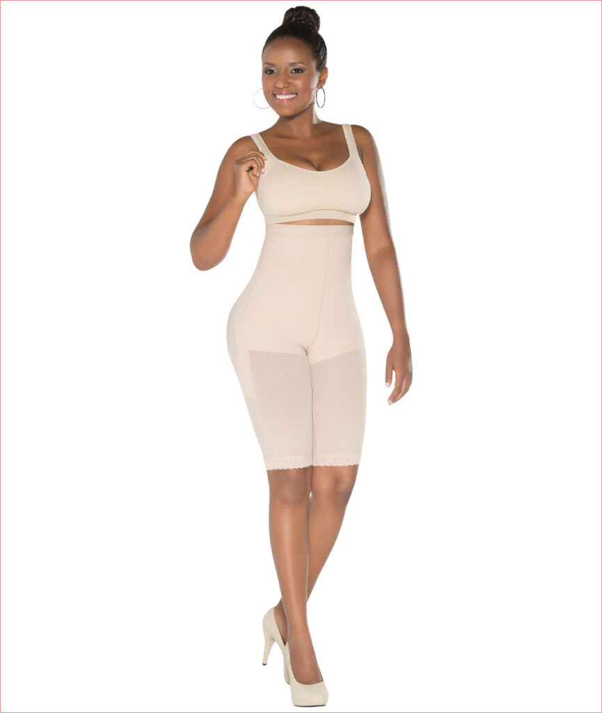 Booty boosting shapewear butt lifter extended length