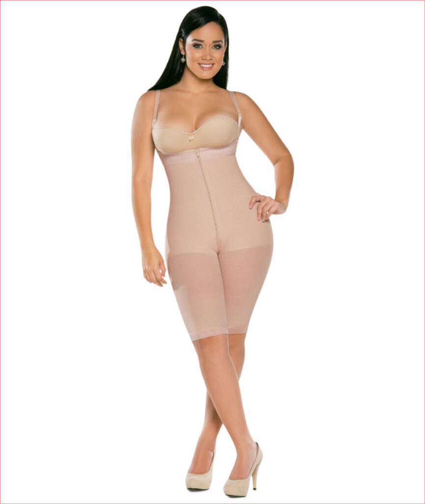 Firm compression girdle - Strapless Bodysuit