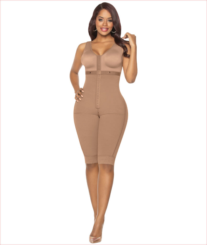 Post Op One piece Girdle with Built in Bra